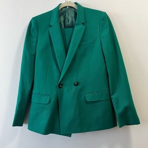 Topshop Emerald Green Suit